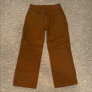 Carhartt Kids Brown Work-Style Cargo Pants